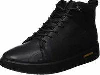 ECCO CORKSPHERE Damen Stiefeletten, Leder, Schwarz, Größe 38