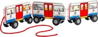Bigjigs London Trek Bus aus Holz