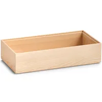 Zeller 13395 Ordnungsbox, Kiefer, ca. 30 x 15 x 7 cm, Natur
