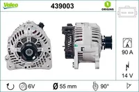 VALEO 439003 - OE 021903025N Lichtmaschine für TT (8N), A3 (8P), A3 (8L), A2 (8Z), Galaxy (WGR), Toledo II (1M2), Toledo I (1L2), Inca (6K), Ibiza (6J, 6P), Ibiza (6K), Cordoba (6K), Arosa (6H), Alhambra (7V), Roomster (5J), Octavia I (1U), Felicia (6U), Fabia II (54), Fabia I (6Y), T4, Sharan (7M), Polo (6V), Polo (9N), Polo (6N), Passat (3B), Passat (35I), New Beetle, T5, Golf Plus (5M), Golf IV (1J), Golf Cabriolet (1E), Golf III (1H), Corrado (53I), Caddy II (9K), Vento (1H)