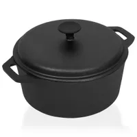 vidaXL Garnek żeliwny Ø26,5 cm