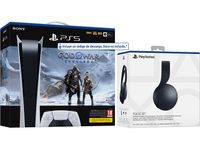 Sony PlayStation 5 PS5 Digital Edition Konsole inkl. God of War Ragnarok + náhlavná súprava Sony Pulse 3D