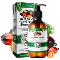 Shampoo Batana mit Rosmarin Haarwachstum Kopfhaut Pflege anti Haarausfall Vegan, 1x 300ml