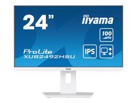 iiyama XUB2492HSU-W6 60,5 cm (23.8") PC-Flachbildschirm 1920 x 1080 Pixel Full HD LED Weiß