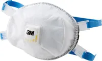 3M Maska przeciwpyłowa 8825+ 7100081543 Klasa filtra/poziom ochrony: FFP2 R D 5 szt