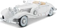 Maisto 36055 - Model auta - Mercedes 500K Type Specialroadster 1936 (biely, mierka 1:18)