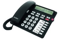 TIPTEL Ergophone 1300 - Analoges Telefon Kabelgebundene Schwarz "wie neu"