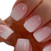 balenie 14 samolepiacich nálepiek na nechty, nálepky na všetky typy nechtov - UVPEDI Dusty Rose