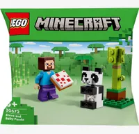 Steve Mit Baby Panda