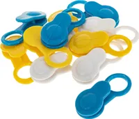 SIDCO Handtuchclips 12 x Clips Handtuchhalter Aufhängeclips Handtuchklammern Aufhänger