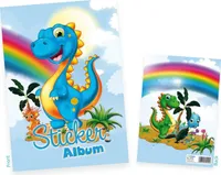 HERMA Sticker Sammelalbum für Kids Dinos A5