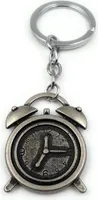 Onwomania Schlüsselanhänger - Wecker Uhr Alarm -  Glücksbringer ideal als Geschenk