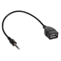 Kabel JACK 3,5mm OTG Adapter USB HOST High Speed Auto Audio AUX