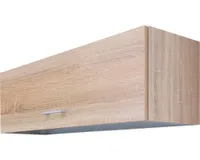 Kuchynská skrinka horná s vyklápacími dvierkami Flex Well Samoa 100 x 32 x 32 cm biela matný dub sonoma matný