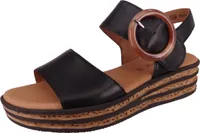 Gabor 44.550 Damen Sandalette - Riemchen Sandalen schwarz Elegant NEU