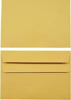 Briefumschläge C6 80g/qm selbstklebend VE=1000 Stück braun