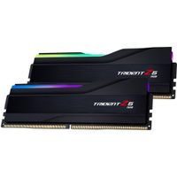 G.Skill Trident F5-6000J3636F16GX2-TZ5RK Speichermodul 32 GB 2 x 16 GB DDR5 6000 MHz  G.SKILL RAM-Speicher: 32 GB, Komponente für: PC / Server, Speicherlayout (Module x Größe): 2 x 16 GB, Interner Speichertyp: DDR5, Speichertaktfrequenz: 6000 MHz, Memory Formfaktor: 288-pin DIMM, ECC: Nein