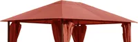 Ersatzdach für Garten Pavillon 3x4m Rotorangec Pavillondach Ersatzbezug