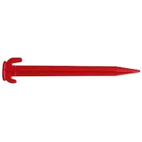 Balení 6 plastových stanových kolíků o průměru 20 cm