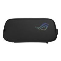 ASUS ROG ALLY Travel Case, Cover, Jede Marke, Schwarz, Polyester, Polyurethan (PU), Wasserabweisend, Kratzresistent, Auslaufsicher, Reißverschluss