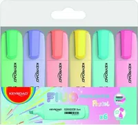 KEYROAD pastellfarbener Textmarker 6 Farben