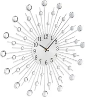 relaxdays Wanduhr Diamant Ø 50 cm
