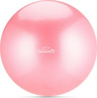 Queenfit® Cvičebná lopta - 23 cm - Malá lopta na pilates, tréningová lopta, fitness lopta, lopta na sedenie pre fitness, pilates, domácu posilňovňu, cvičenie, fyzioterapiu