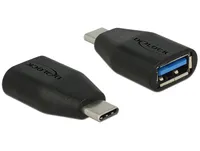 DELOCK USB3.1 Adapter A -> C Bu/St czarny