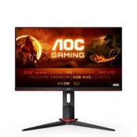 AOC G2 24G2ZU/BK LED-Display 60,5 cm (23,8") 1920 x 1080 Pixel Full HD Schwarz, Rot