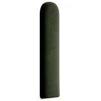Polsterpaneel ovales WANDPOLSTER Wandkissen Bettkopfteil Wandpaneel Khaki 20 cm x 80 cm