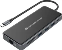 Conceptronic DONN15G stacja dokująca do laptopa i portreplikator Kabelgebunden USB 3.2 Gen 1 (3.1 Gen 1) Type-C Grau