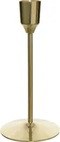 Stabkerzenhalter Goldfarben 15,5 cm aus Messing