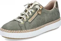 Rieker Damen Sneaker in Grün, Größe 39