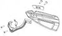 Montážna súprava POLISPORT Hammer/MX Flow Handguards