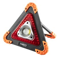 NEO TOOLS Lampa bateryjna + trójkąt ostrzegawczy 2 w 1