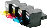 Kompatibel Set 4x Toner für Lexmark CS317 CX317 von ABC