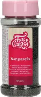 FunCakes Nonpareils / Zuckerperlen Black / Schwarz  80  g