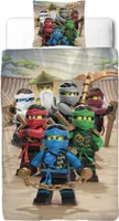 Lego Ninjago Renforce-Kinder-Bettwäsche "BE COOL"135 x 200 cm, 100 % Baumwolle