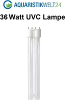 36 Watt UVC Ersatzlampe für Wasserklärer mit 2G11 Sockel