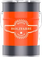 BEKATEQ Holzschutzfarbe Kupferbraun 20l auf Wasserbasis I Holzfarbe für innen und außen I Parkettlack, Türlack, Treppenlack, Zaunfarbe & mehr I Hochdeckender Wetterschutzlack für Holz BE-420