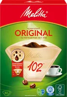 Melitta Aroma Filtertüten "102" naturbraun