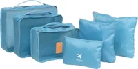 Ordnungssäcke für Koffer Luggan InnovaGoods 6 Stücke Gadget Travel,