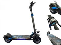 smartGyro Crossover X2, Klassischer Roller, 45 km/h, 120 kg, Beide Geschlechter, Schwarz, 2 Rad/Räder