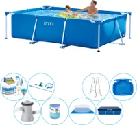 Obdélníkový bazén Intex - 260 x 160 x 65 cm - včetně příslušenství