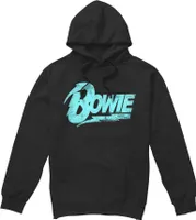David Bowie - Kapuzenpullover für Herren TV7336 (S) (Schwarz)