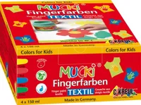 MUCKI Fingerfarbenset Textil 201300258