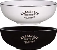 Salatschüsseln aus Steingut Brasserie Bistrot (2er-Set)