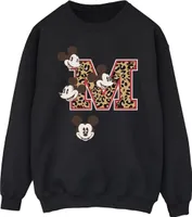 Mickey Mouse - Sweatshirt für Herren BI52595 (S) (Schwarz)