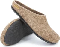 Magicfelt Wollfilz-Pantoffel, Braun, Filzsohle 17/719-4856 39