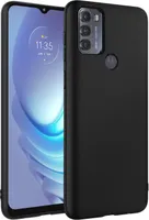 Silikonowe etui do Motorola Moto G50 Protective Cover Matt Black Backcover Etui na telefon komórkowy